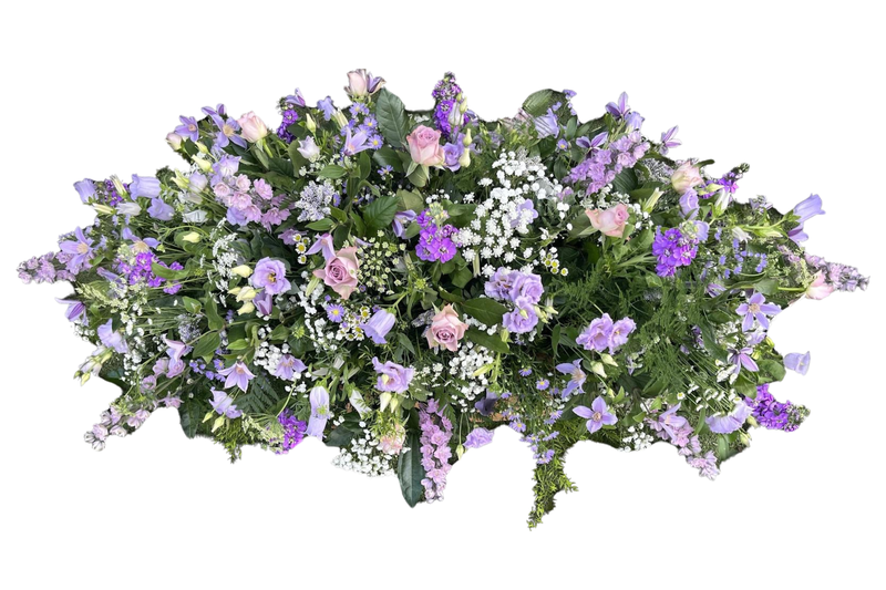 Lilac Casket Spray